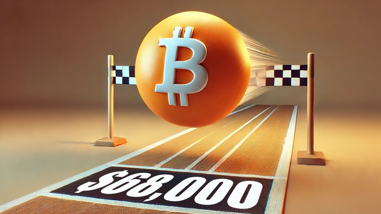 Bitcoin Bulls Approach $69K Resistance, Nearing Price Peak