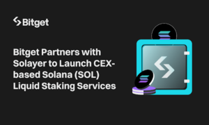 Bitget Launches Solana (SOL) Liquid Staking Service - Expanding DeFi