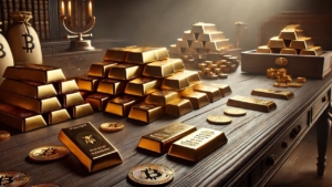 Gold Reaches Record High, Bitcoin Surges: Potential Warning Sign for
