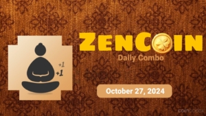 ZenCoin Surges in Value: Daily Combo Report for October 27,