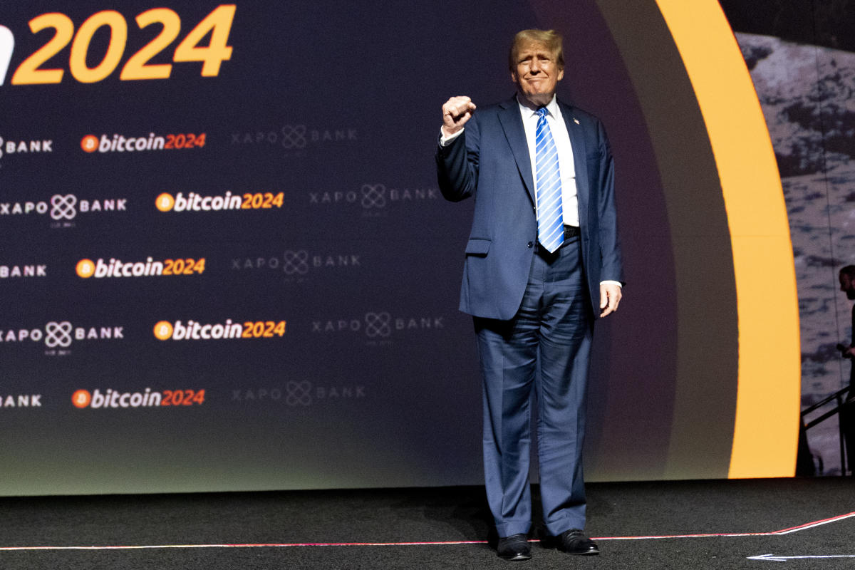 Bitcoin surges to new all-time high above $93,800 as Trump