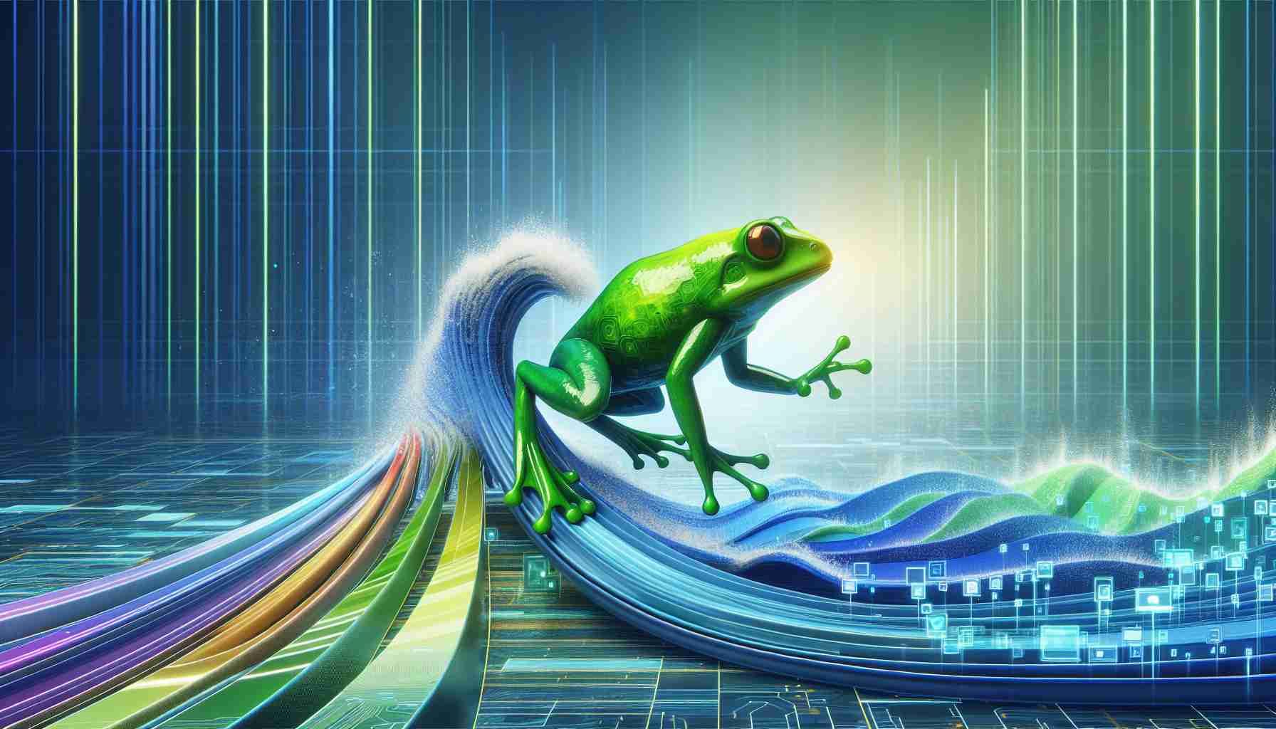 Is the Green Frog Ushering in a Wave of Virtual Revolution?