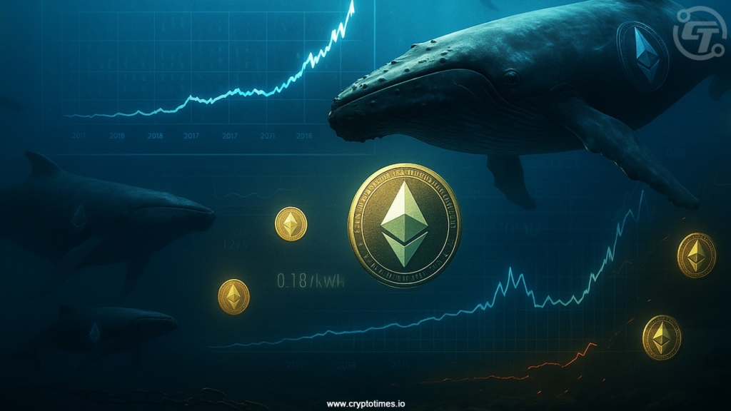 Ethereum Whale Buying Mirrors 2017 Trend, Eth Price Boom Ahead